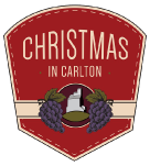 Christmas in Carlton, Oregon Logo